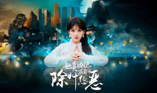 她靠功德在都市除奸惩恶