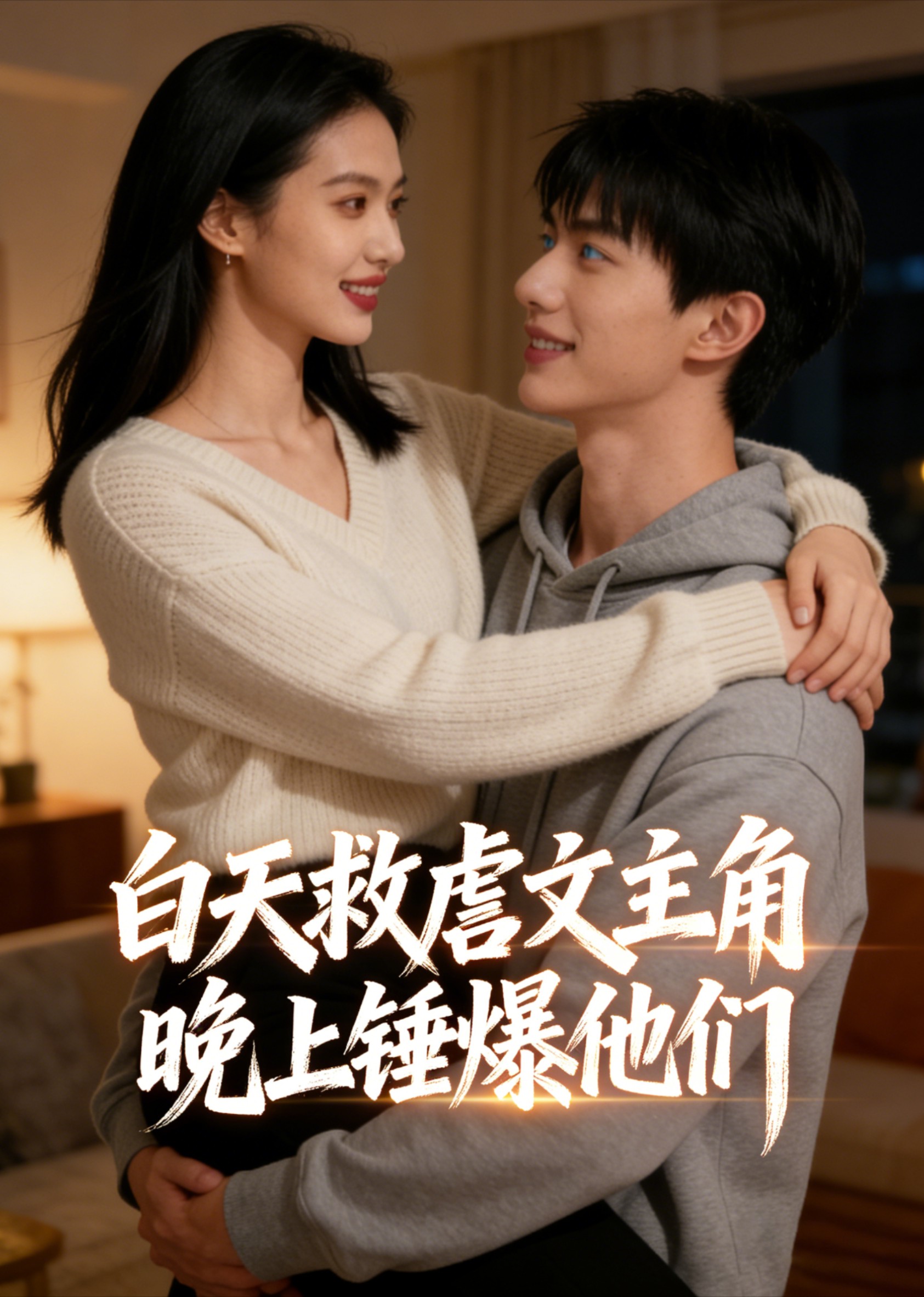 白天救虐文主角，晚上锤爆他们