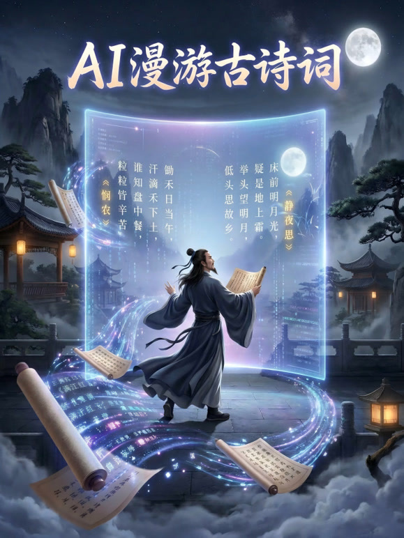 AI漫游古诗词