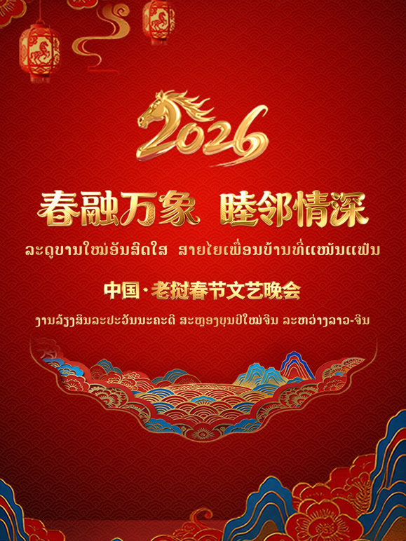 春融万象睦邻情深2026大陆老挝春节文艺晚会