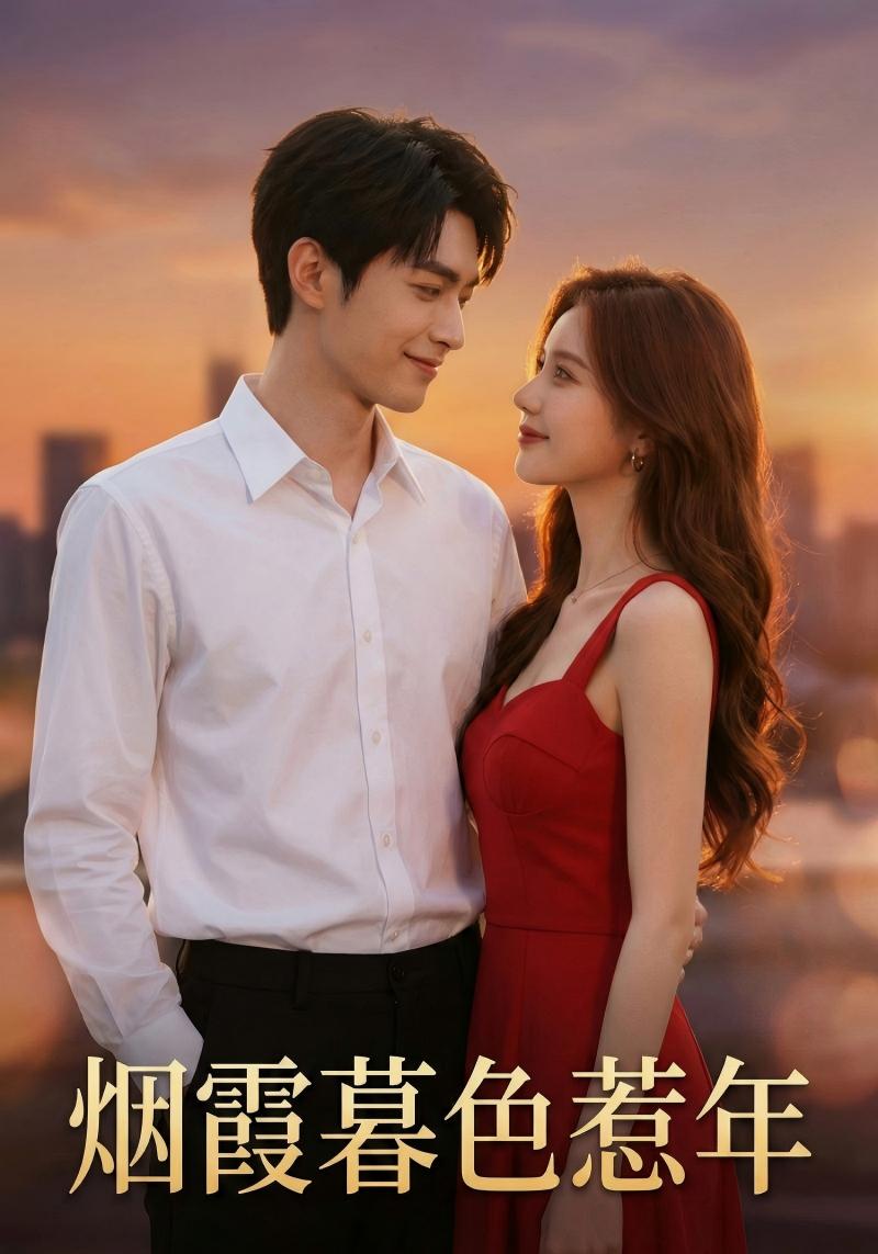 烟霞暮色惹年