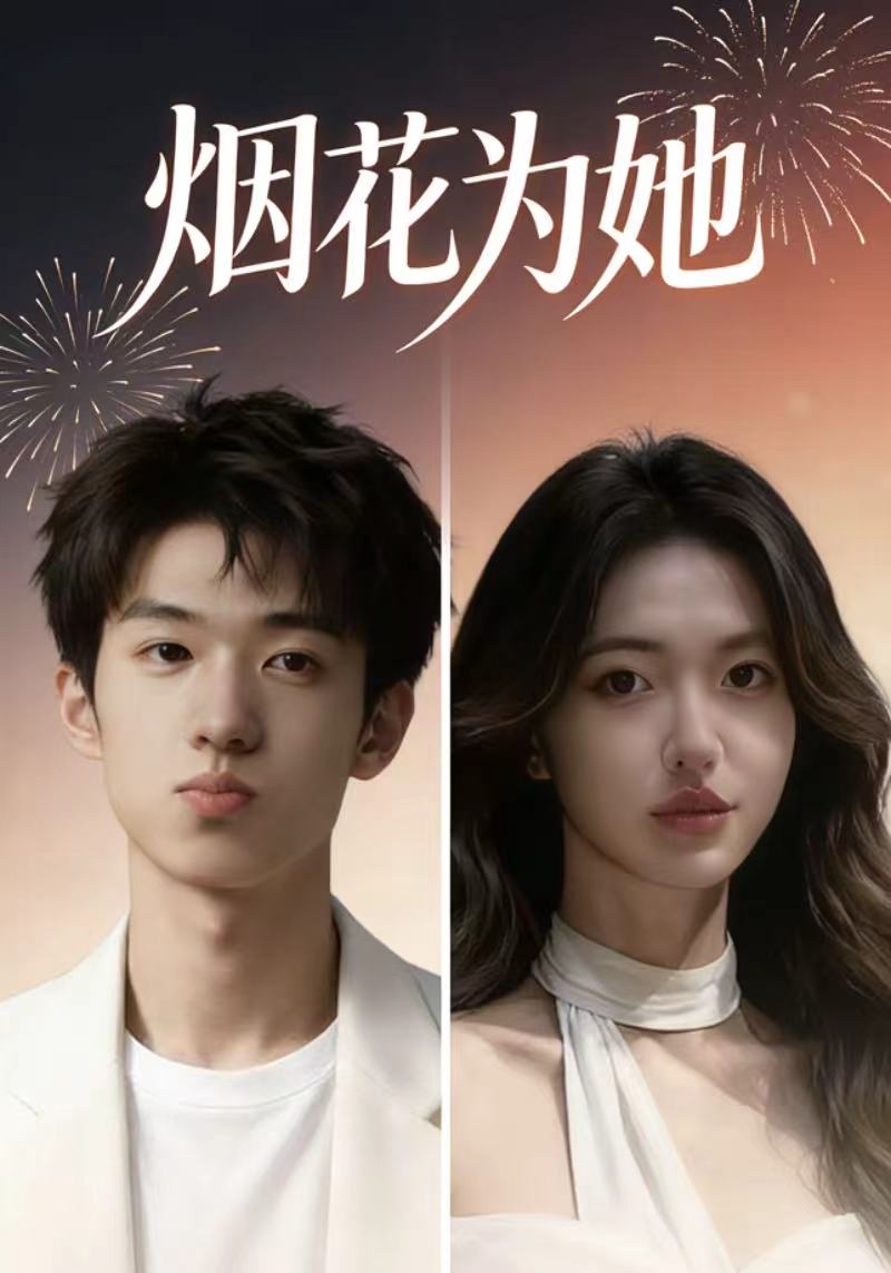 烟花为她