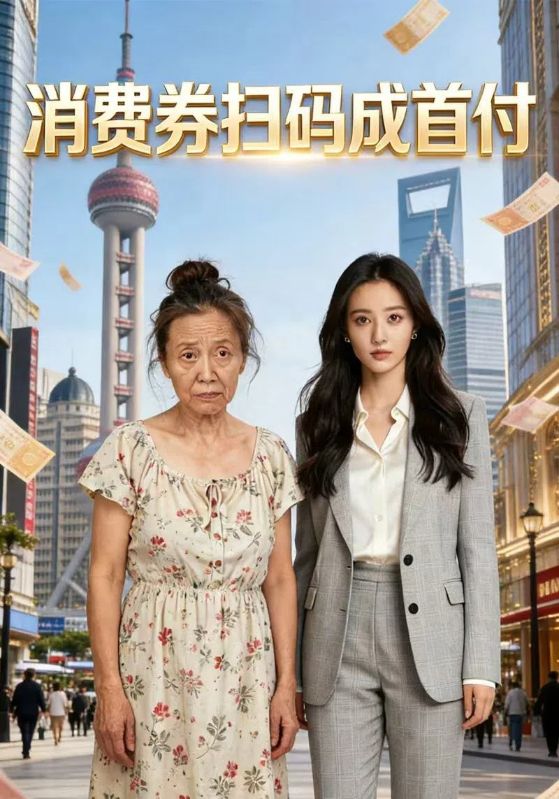 消费券扫码成首富