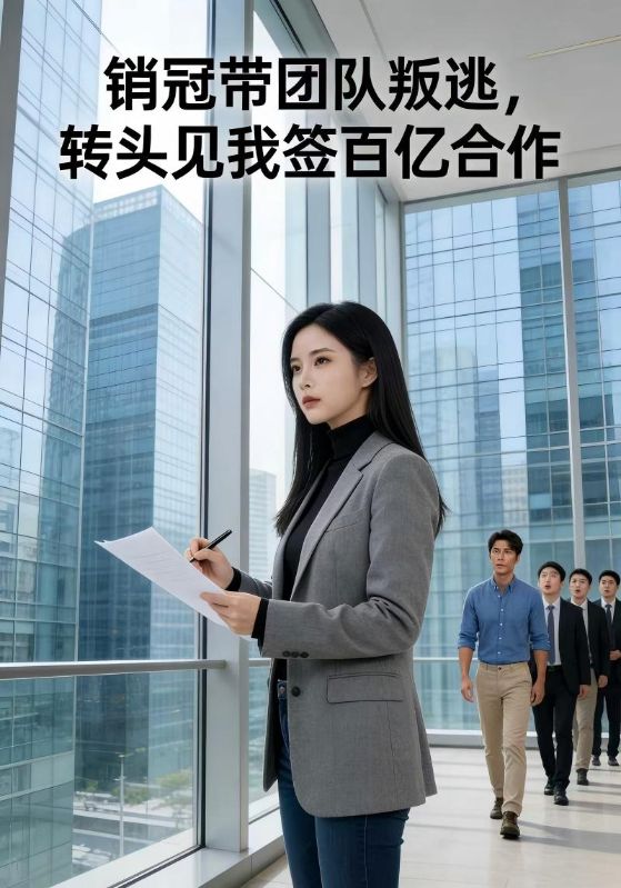 销冠带团队叛逃，转头见我签百亿合作