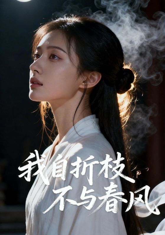 我自折枝，不与春风