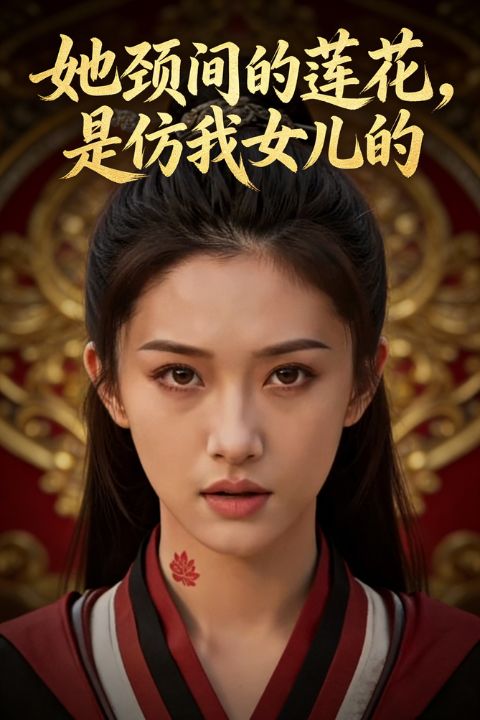 她颈间的莲花，是仿我女儿的