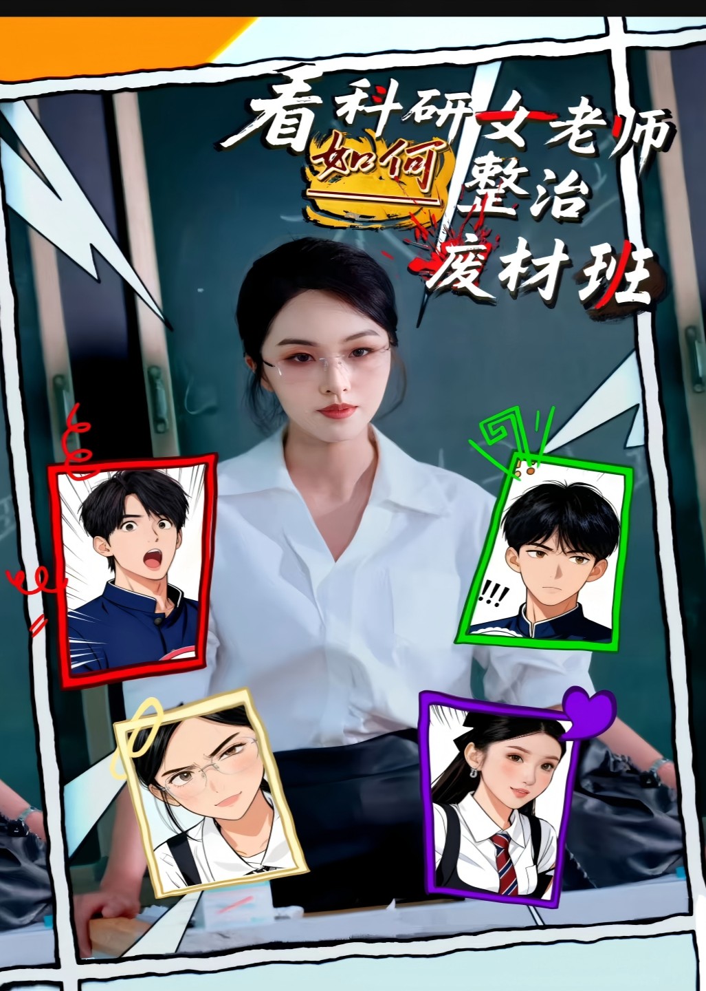 看科研女老师如何整治废材班