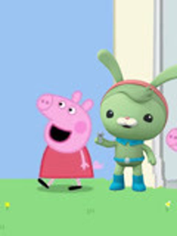 小猪佩奇社会人简笔画海底小纵队交朋友了看看发生了什么事情