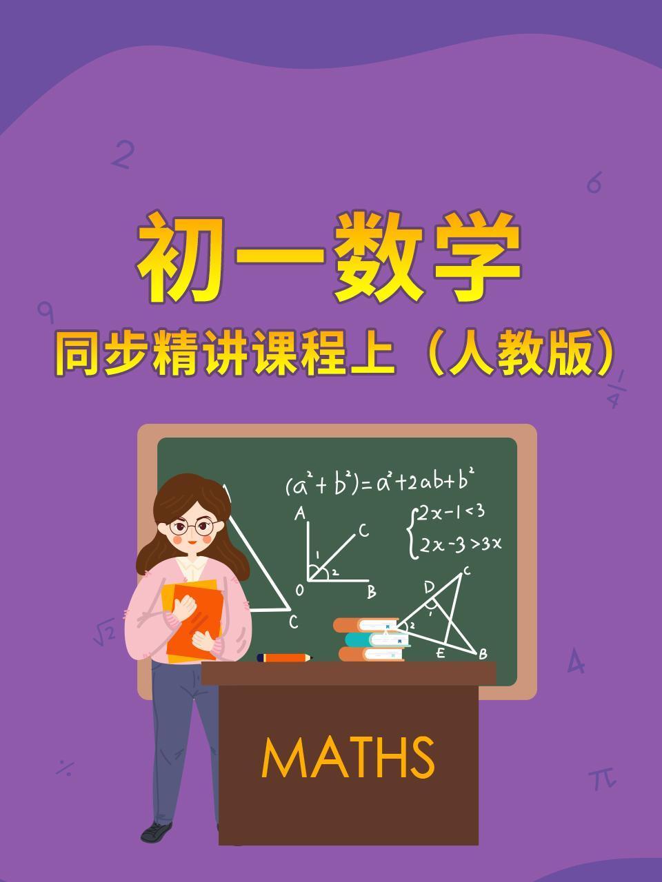 初一数学同步精讲课程上人教版