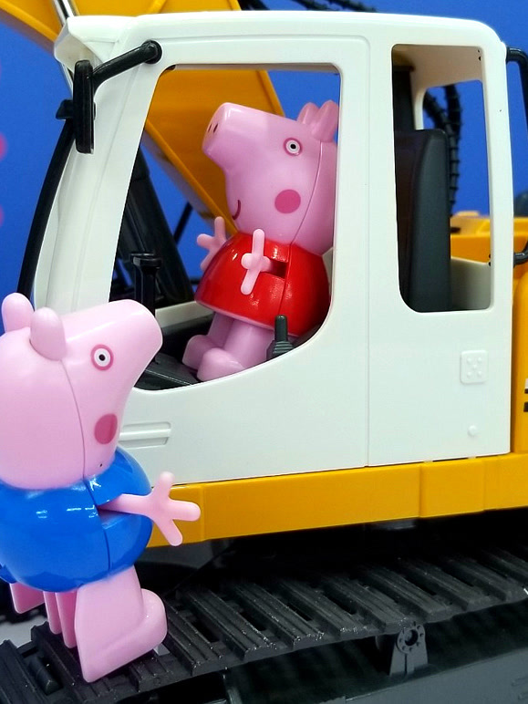 我的玩具世界挖掘机