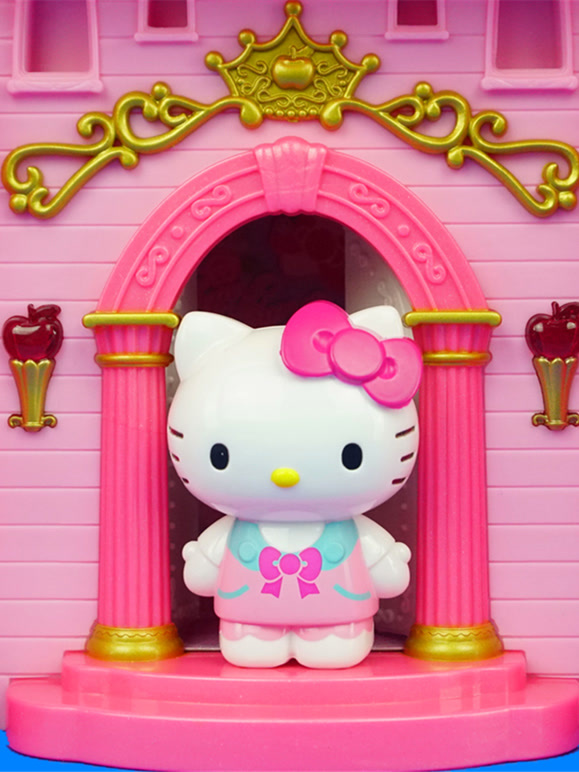 凯蒂猫玩具一起玩