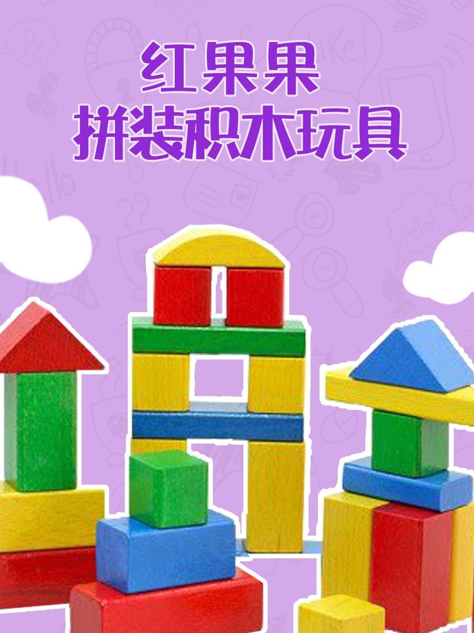 红果果拼装积木玩具
