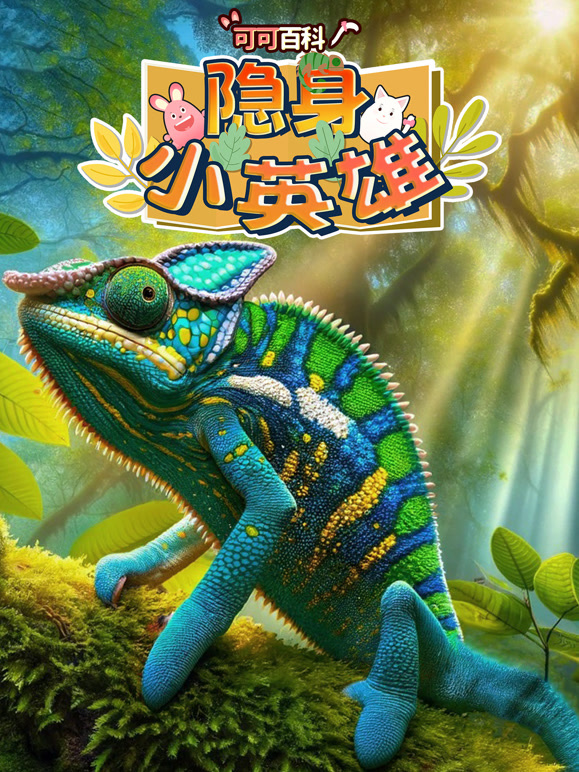 可可百科隐身小英语雄