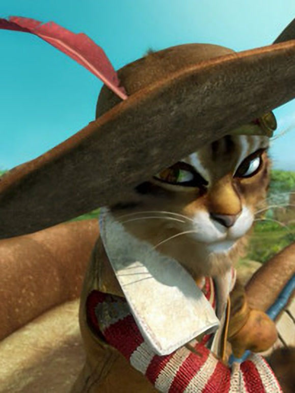 穿魔法靴的神猫