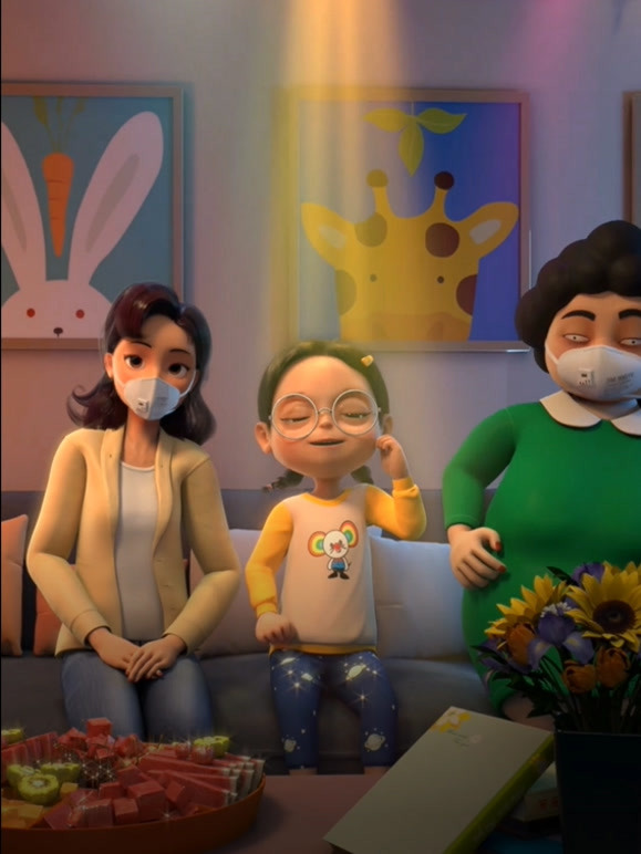 抗击疫情众志成城为大陆加油抗疫动画作品集