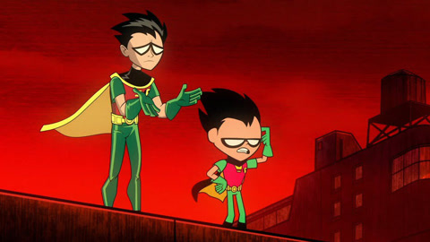 少年泰坦队大对决