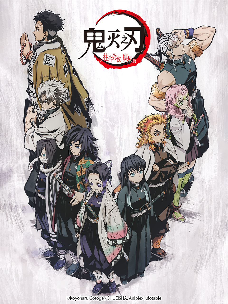 鬼灭之刃柱合会议蝶屋篇