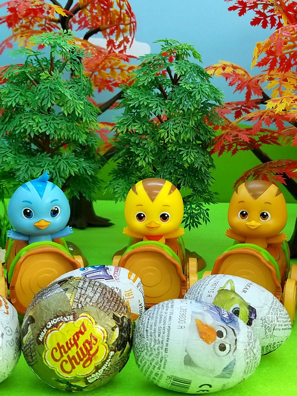 萌鸡小队玩具视频