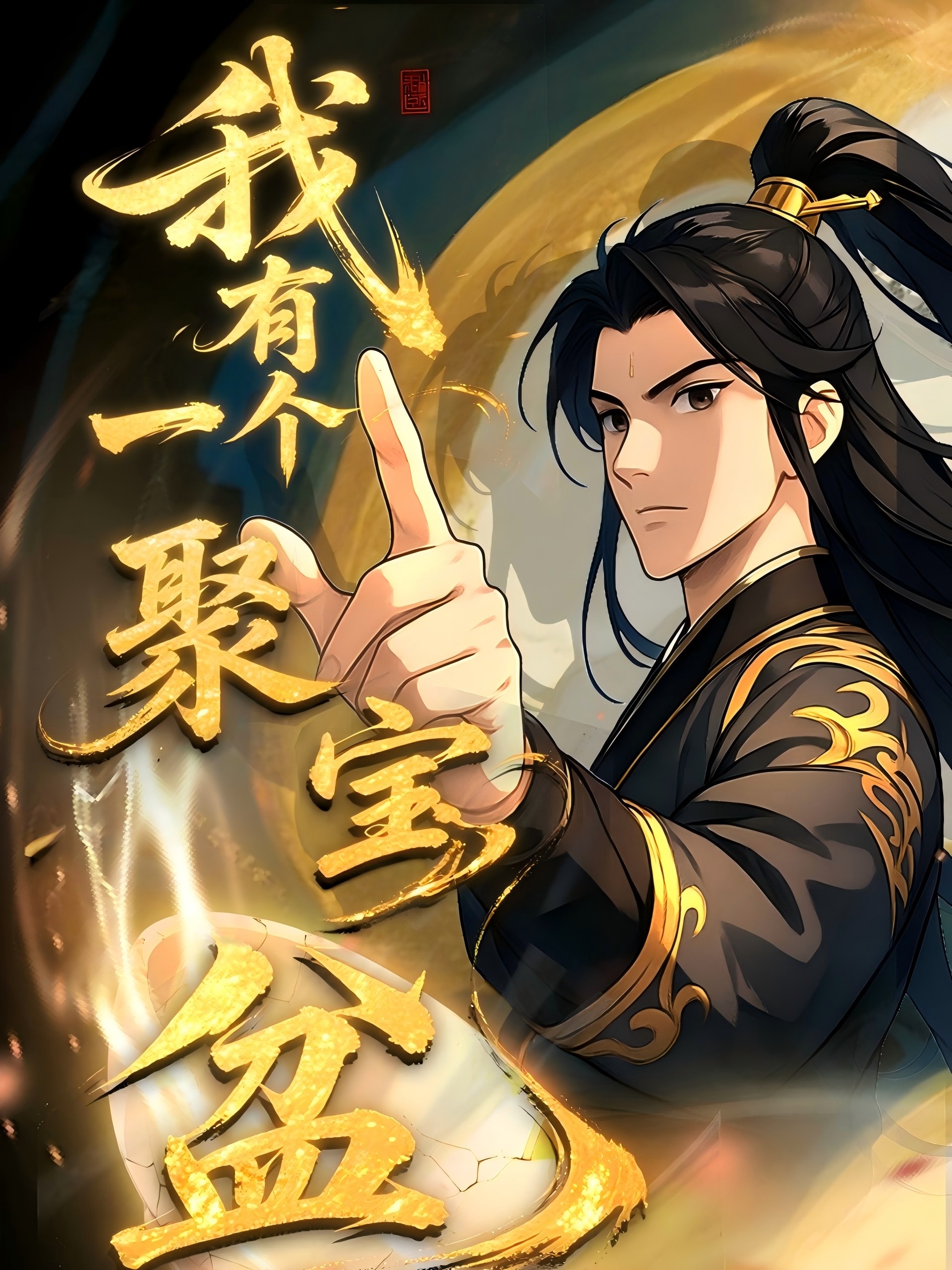 我有一个聚宝盆动态漫画画