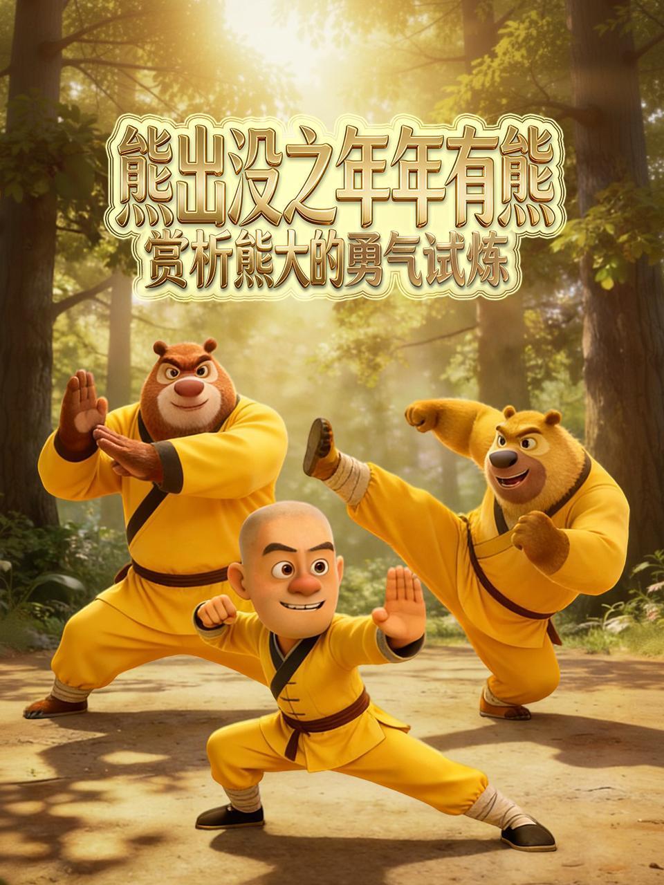 熊出没之年年有熊赏析熊大的勇气试炼