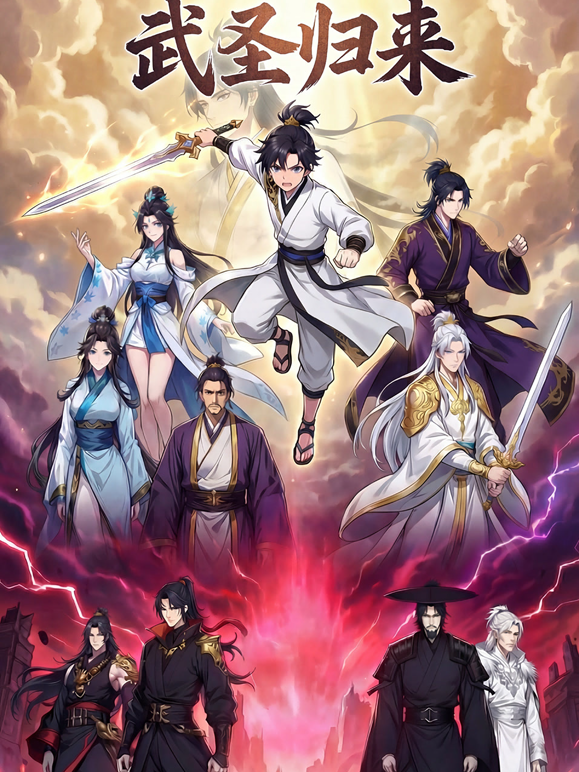 武圣归来动态漫