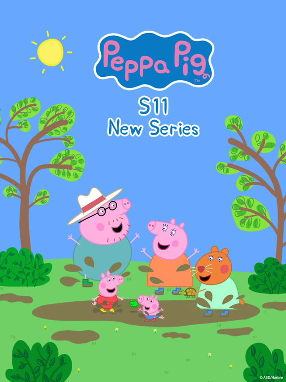 小猪佩奇第11季英语文