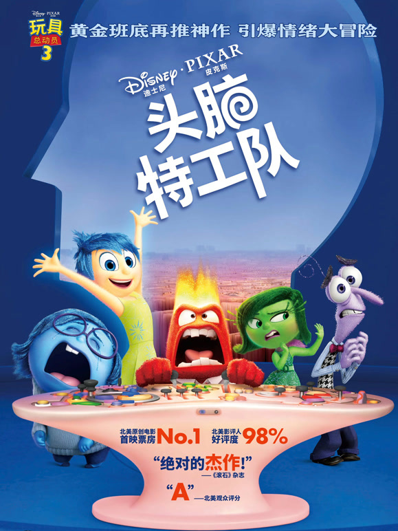 头脑特工队普通话