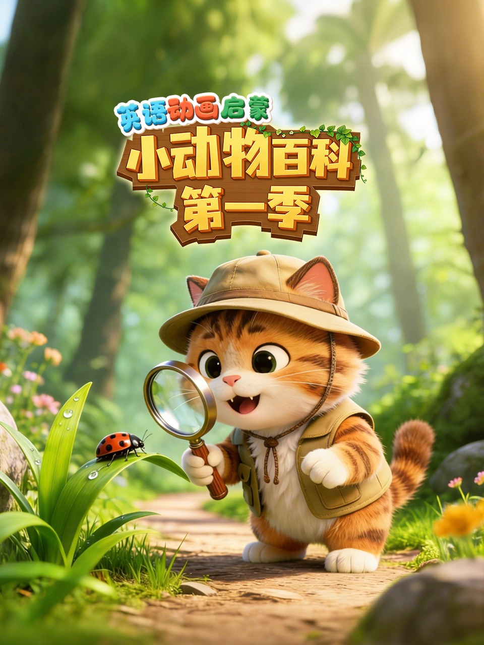 英语语动画启蒙小动物百科第1季