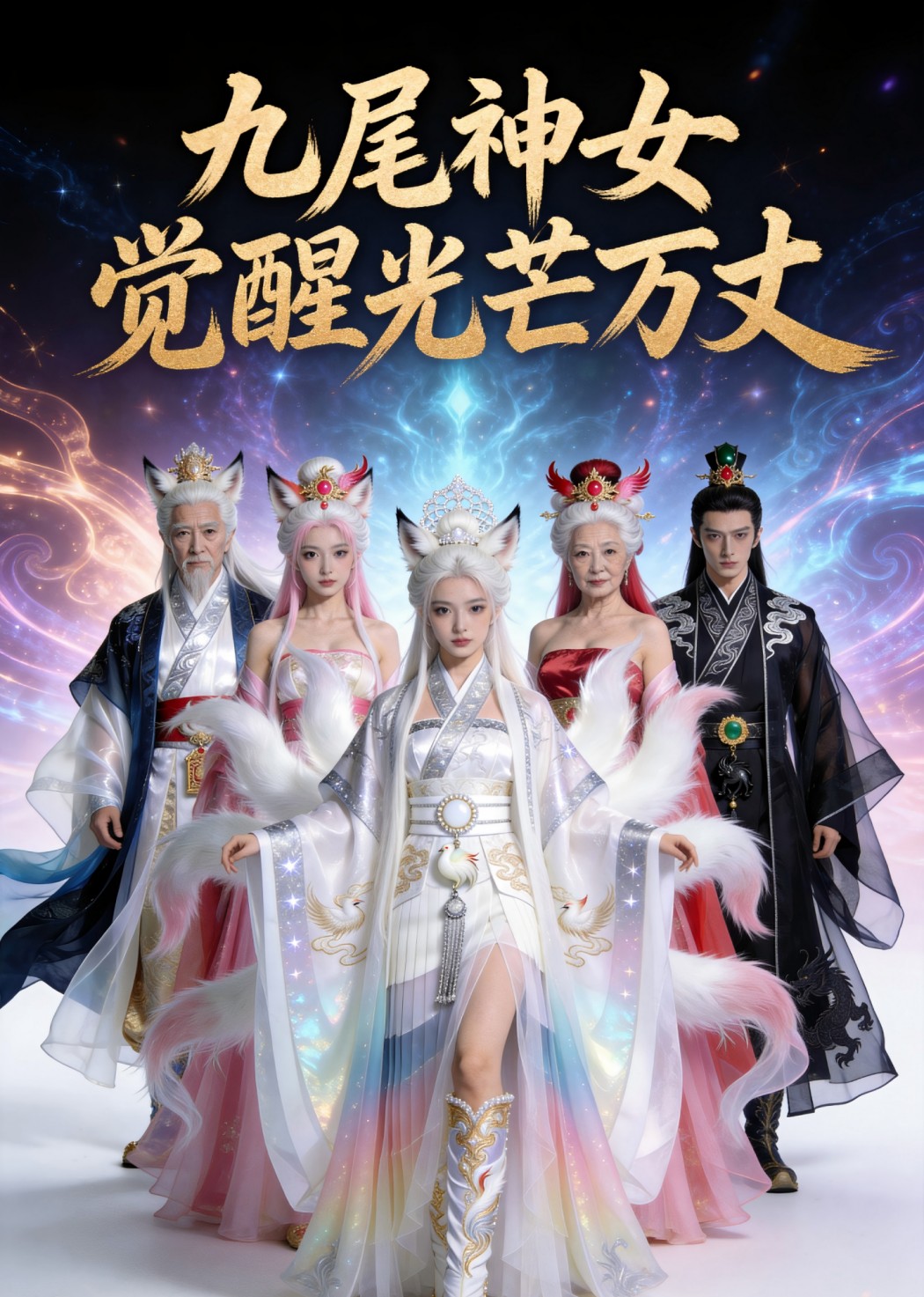 九尾神女觉醒光芒万丈