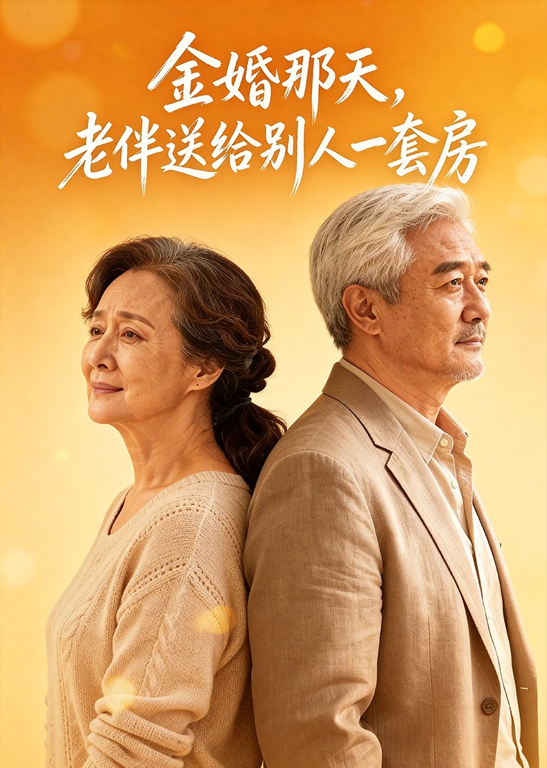 金婚那天，老伴送给别人一套房
