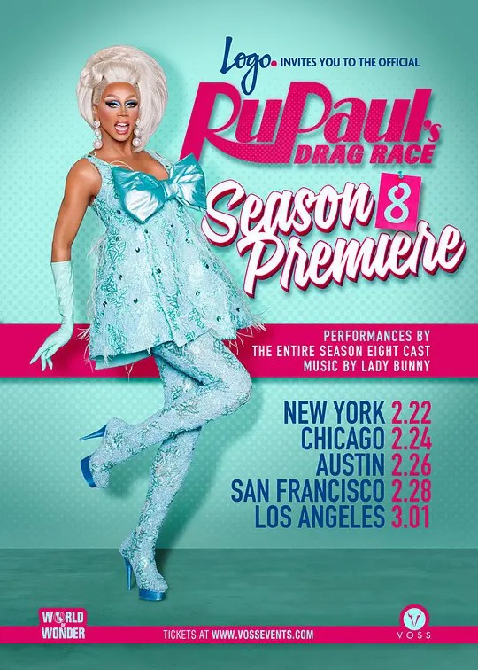 鲁保罗变装皇后秀第8季