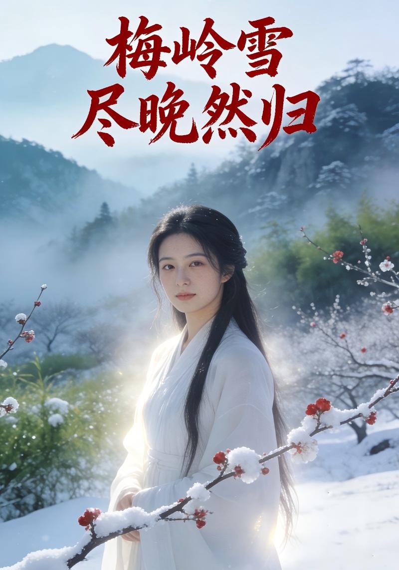 梅岭雪尽晚然归