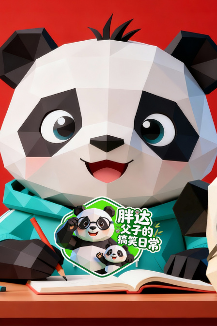 胖达父子的搞笑日常