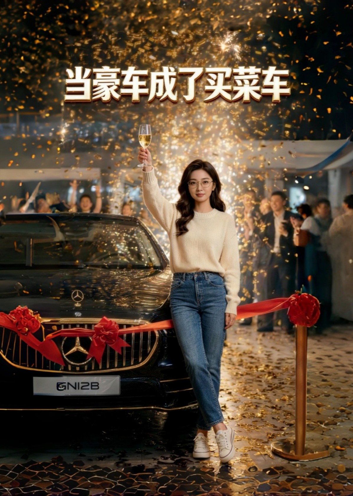 当豪车成了买菜车