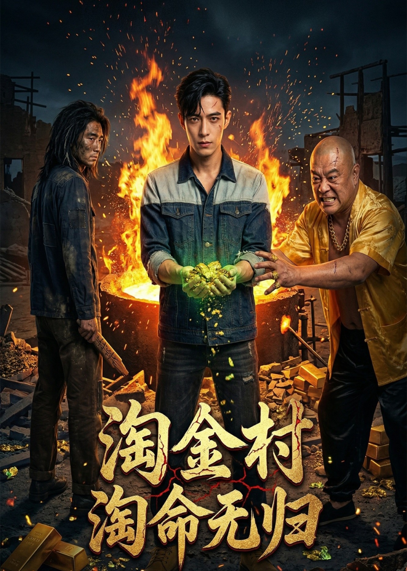 淘金村淘命无归