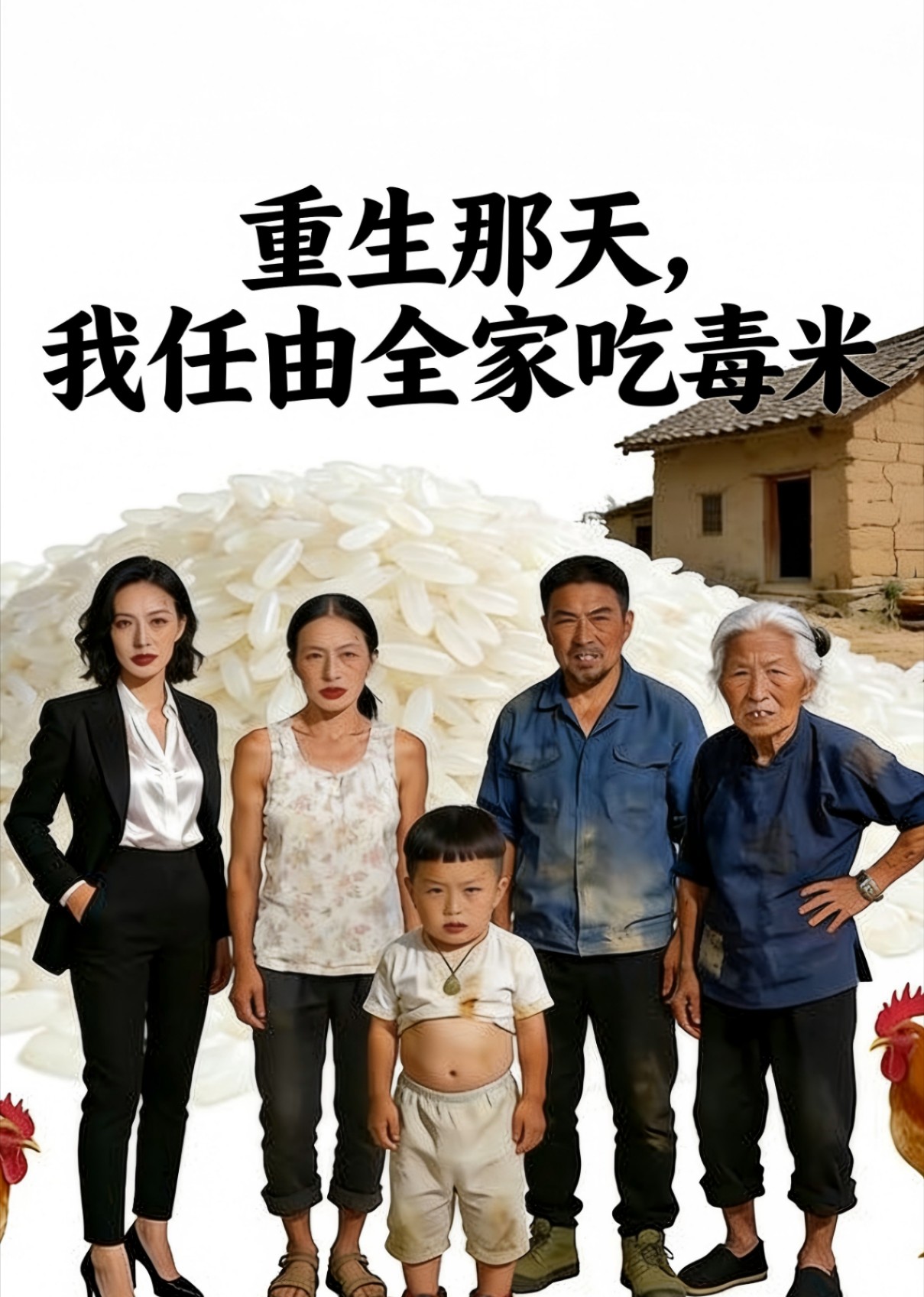 重生那天，我任由全家吃毒米