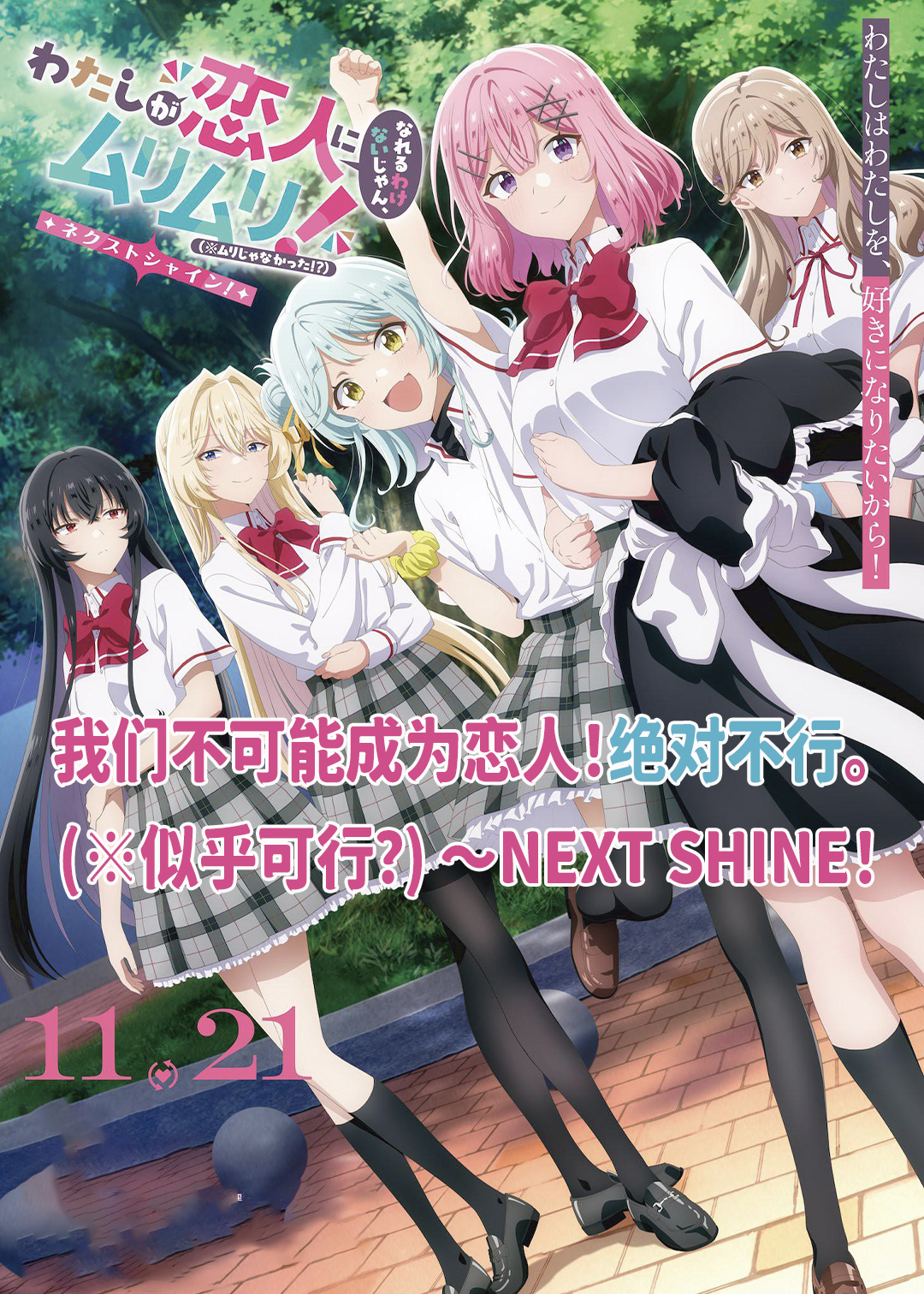 我们不可能成为恋人绝对不行※似乎可行NEXTSHINE