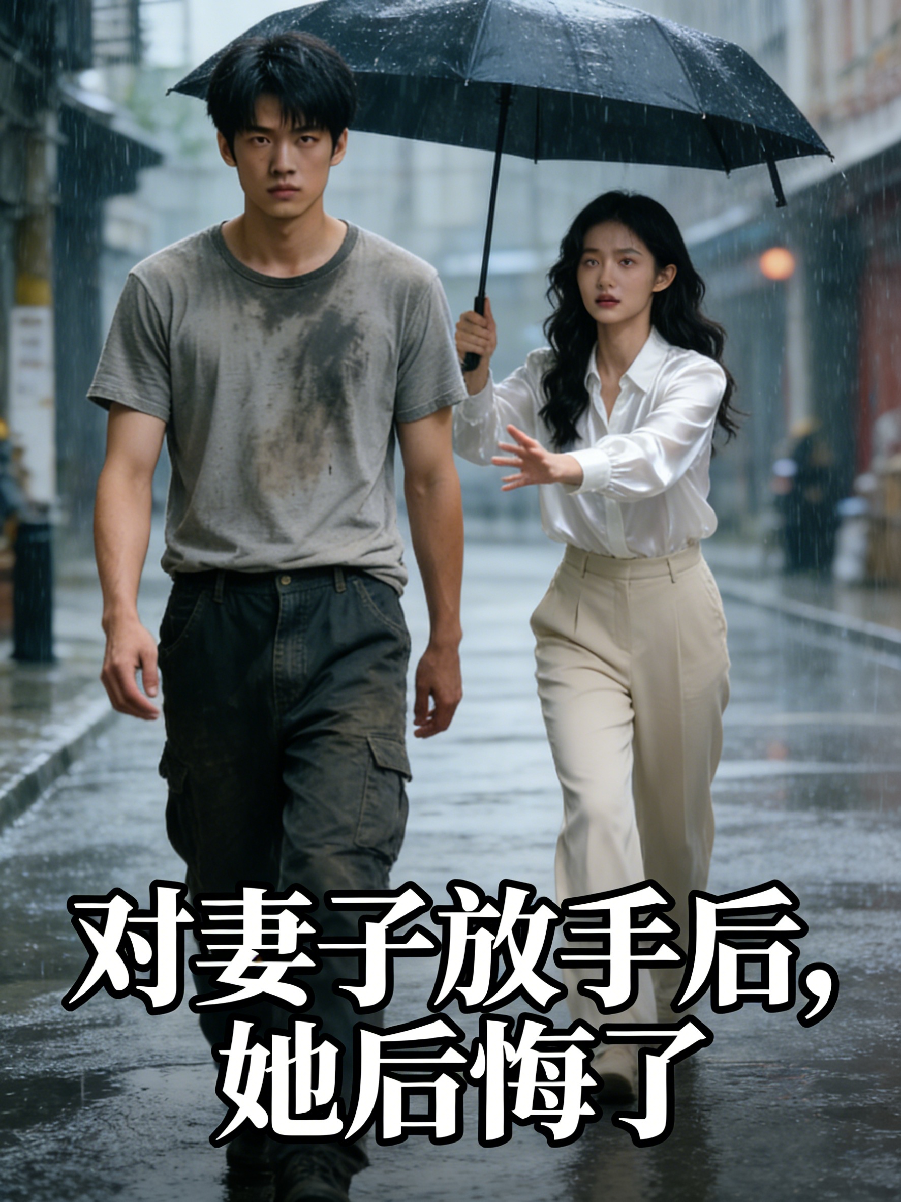 对妻子放手后她后悔了