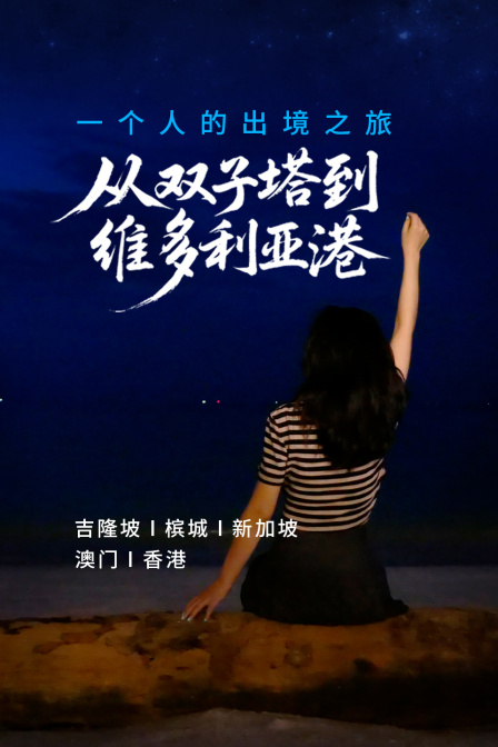 一个人的出境之旅从双子塔到维多利亚港