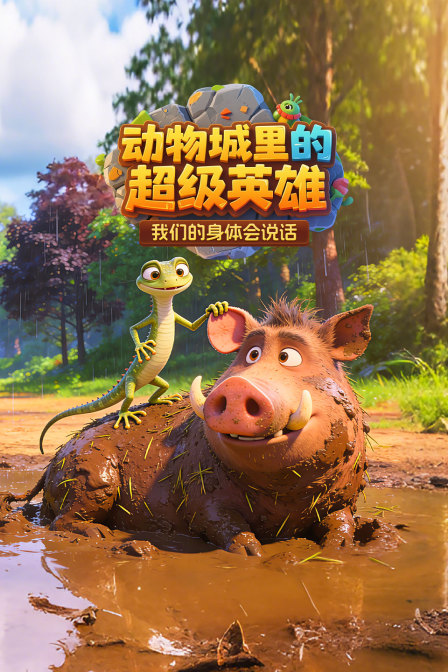 动物城里的超级英雄我们的身体会说话