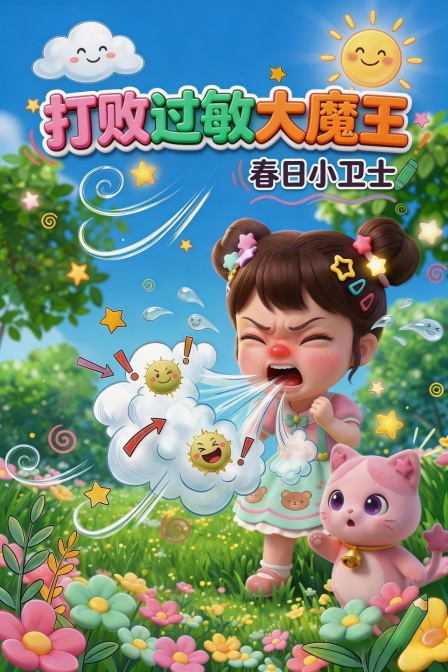 春日小卫士打败过敏大魔王