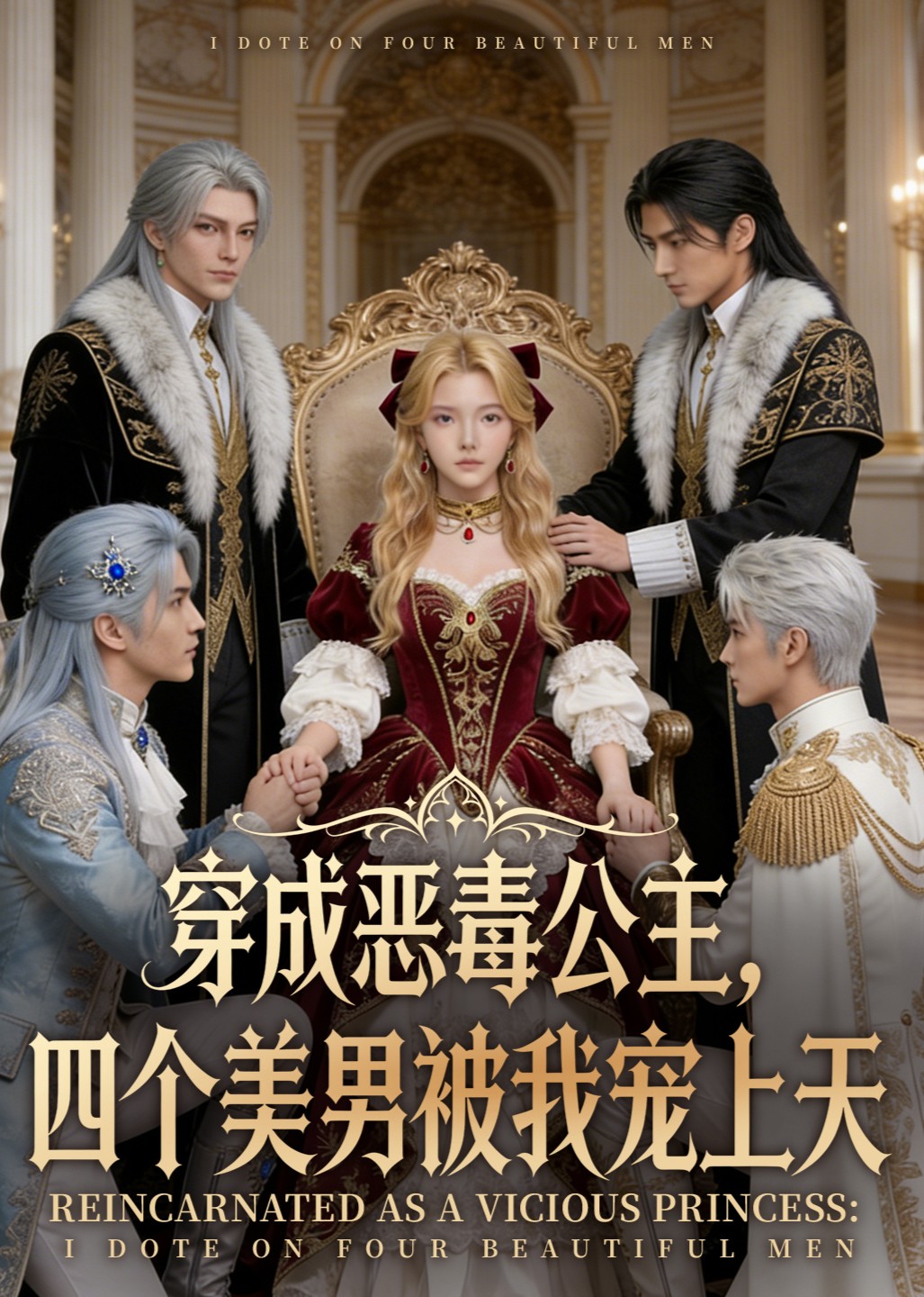 穿成恶毒公主四个美男被我宠上天