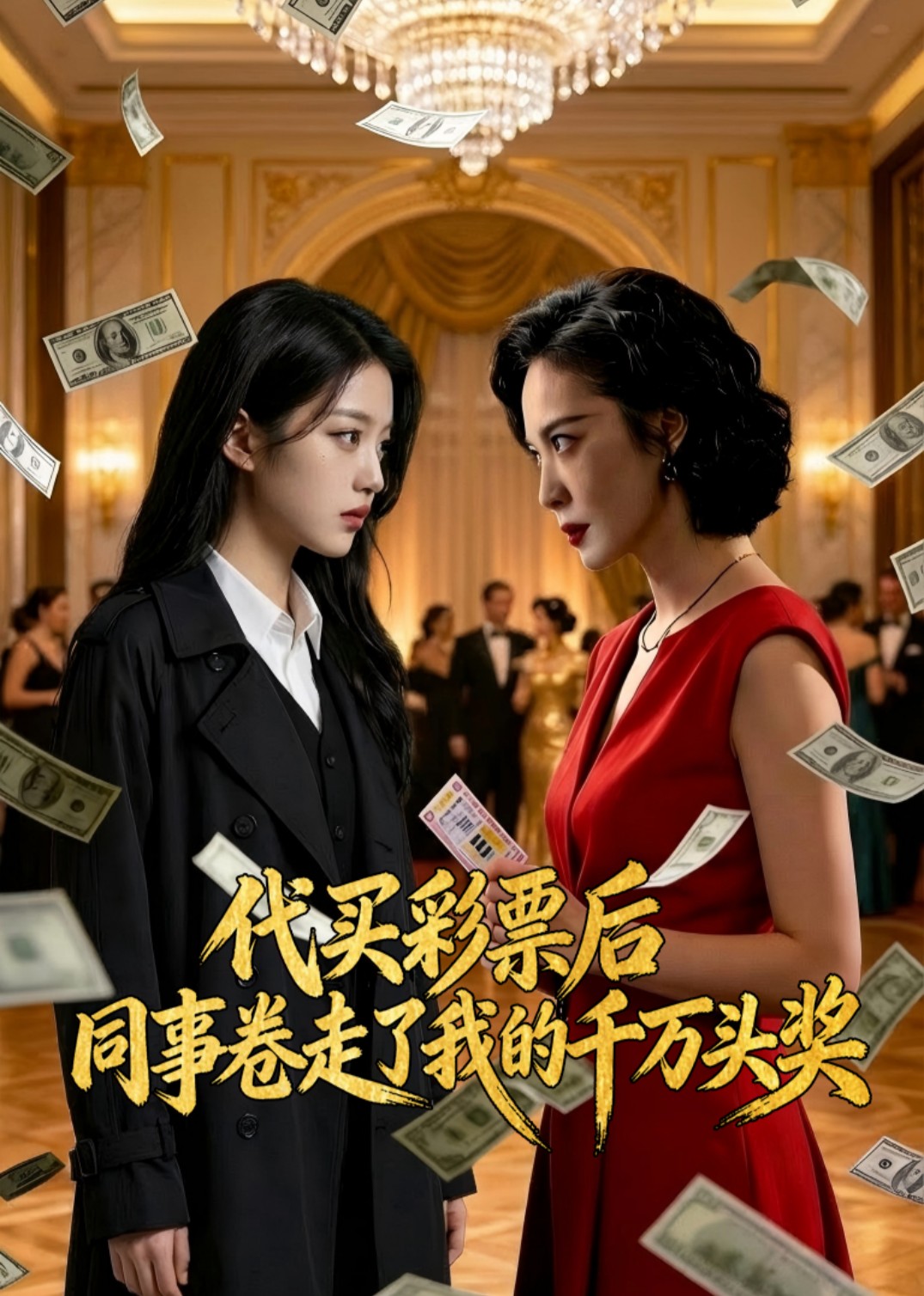 代买彩票后同事卷走了我的千万头奖