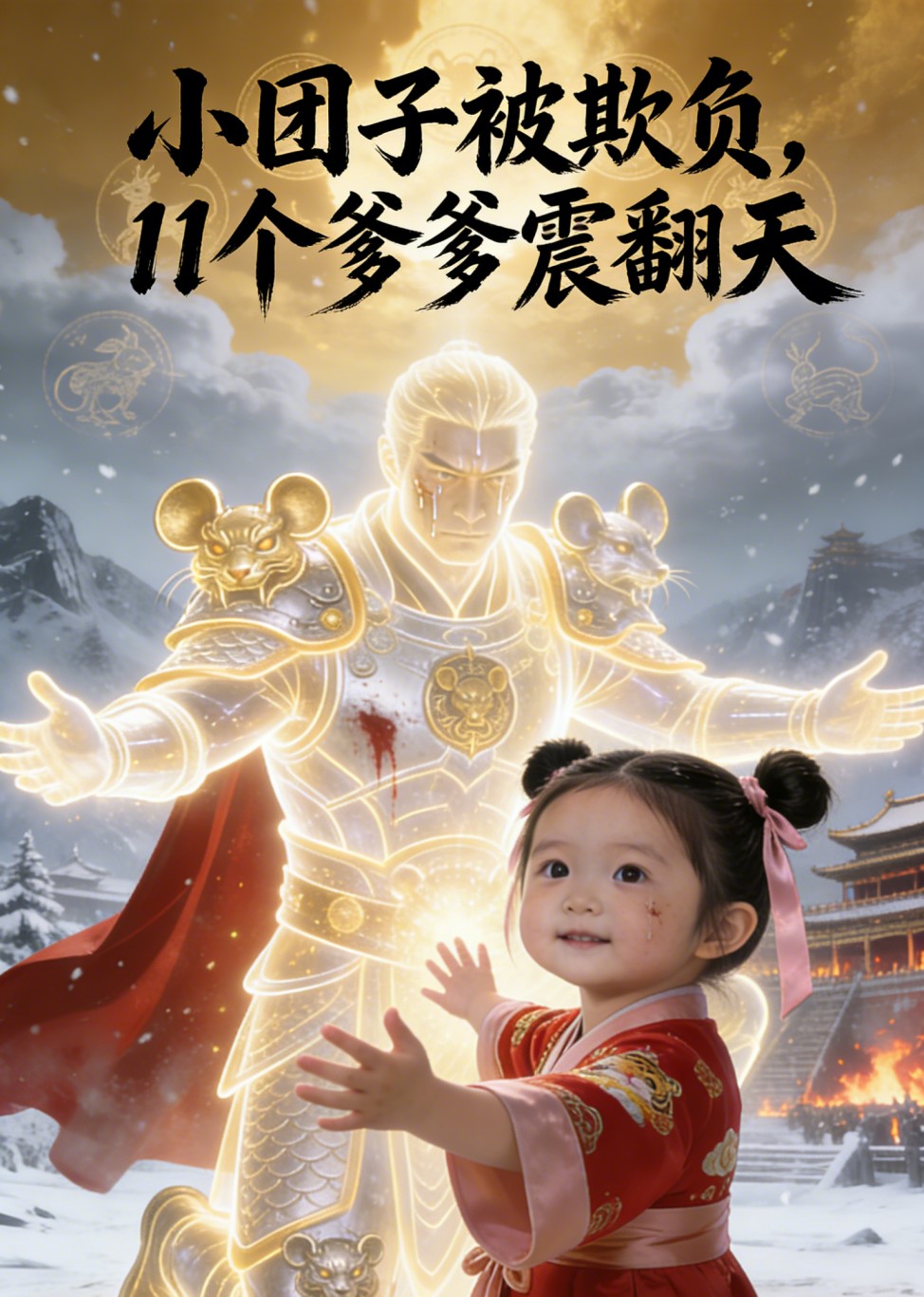 小团子被欺负11个爹震翻天