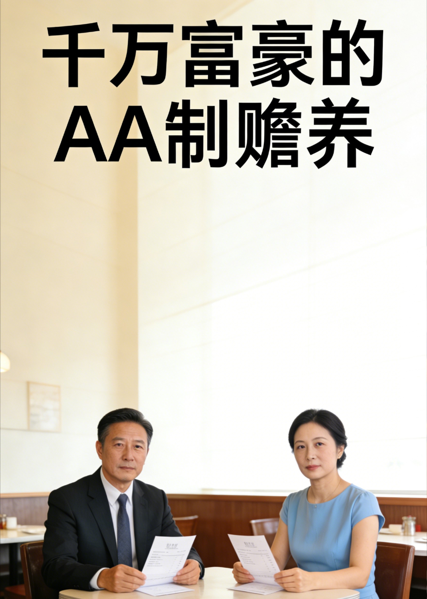 千万富豪的AA制赡养