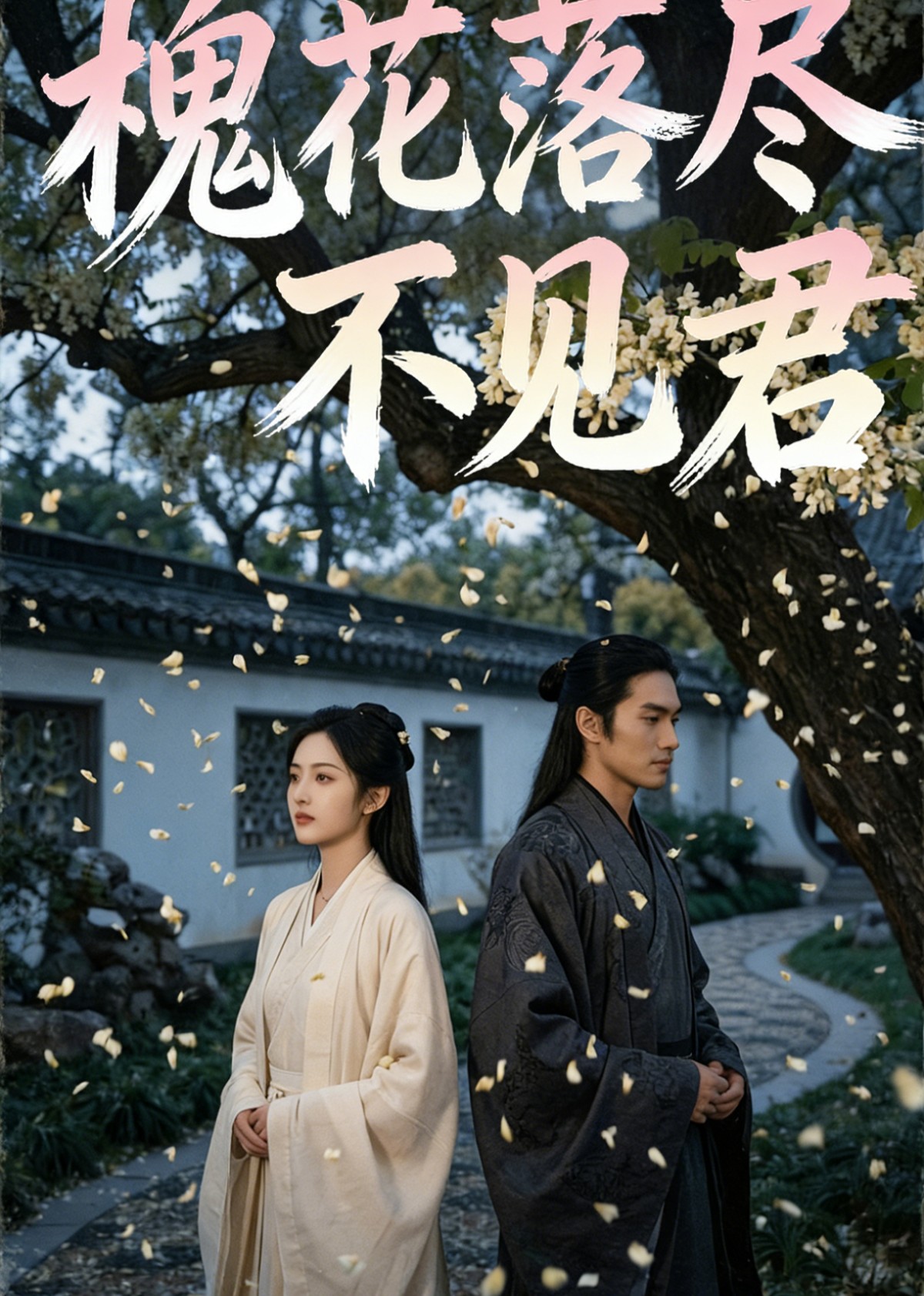 槐花落尽不见君