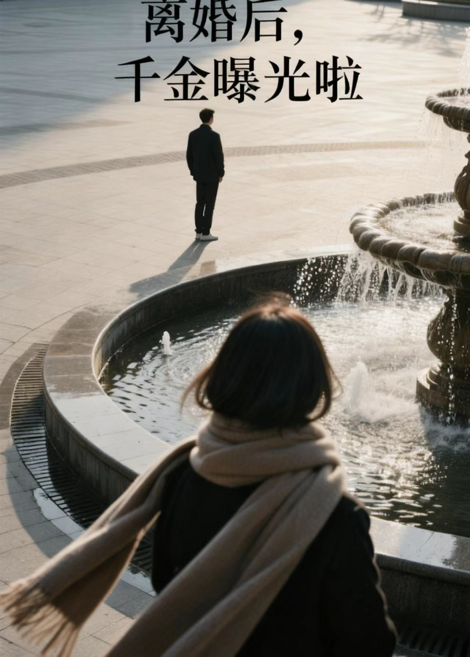 离婚后千金曝光啦