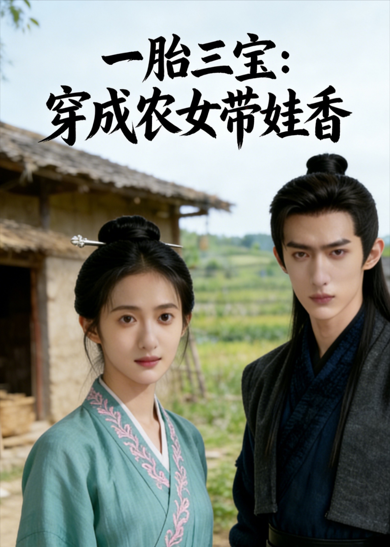 一胎三宝穿成农女带娃香
