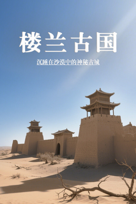 楼兰古国沉睡在沙漠中的神秘古城