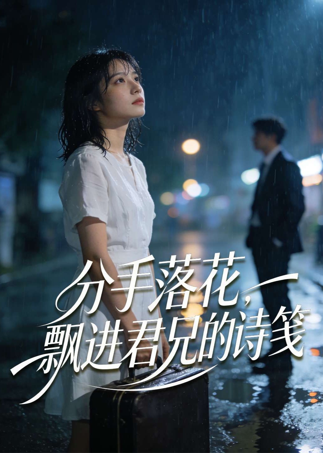 分手落花飘进君兄的诗笺